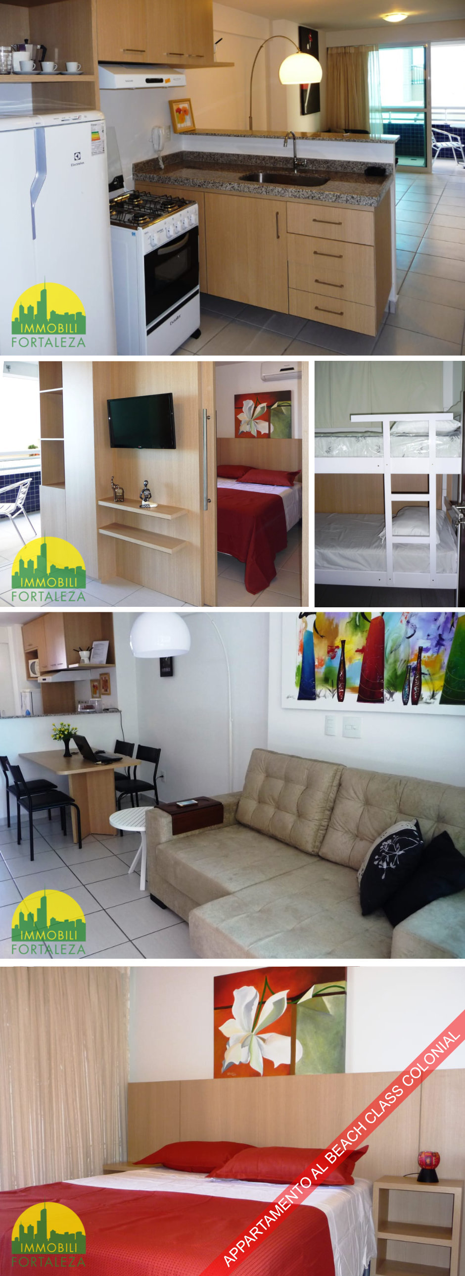 Appartamento nel Residence Beach Class Colonia